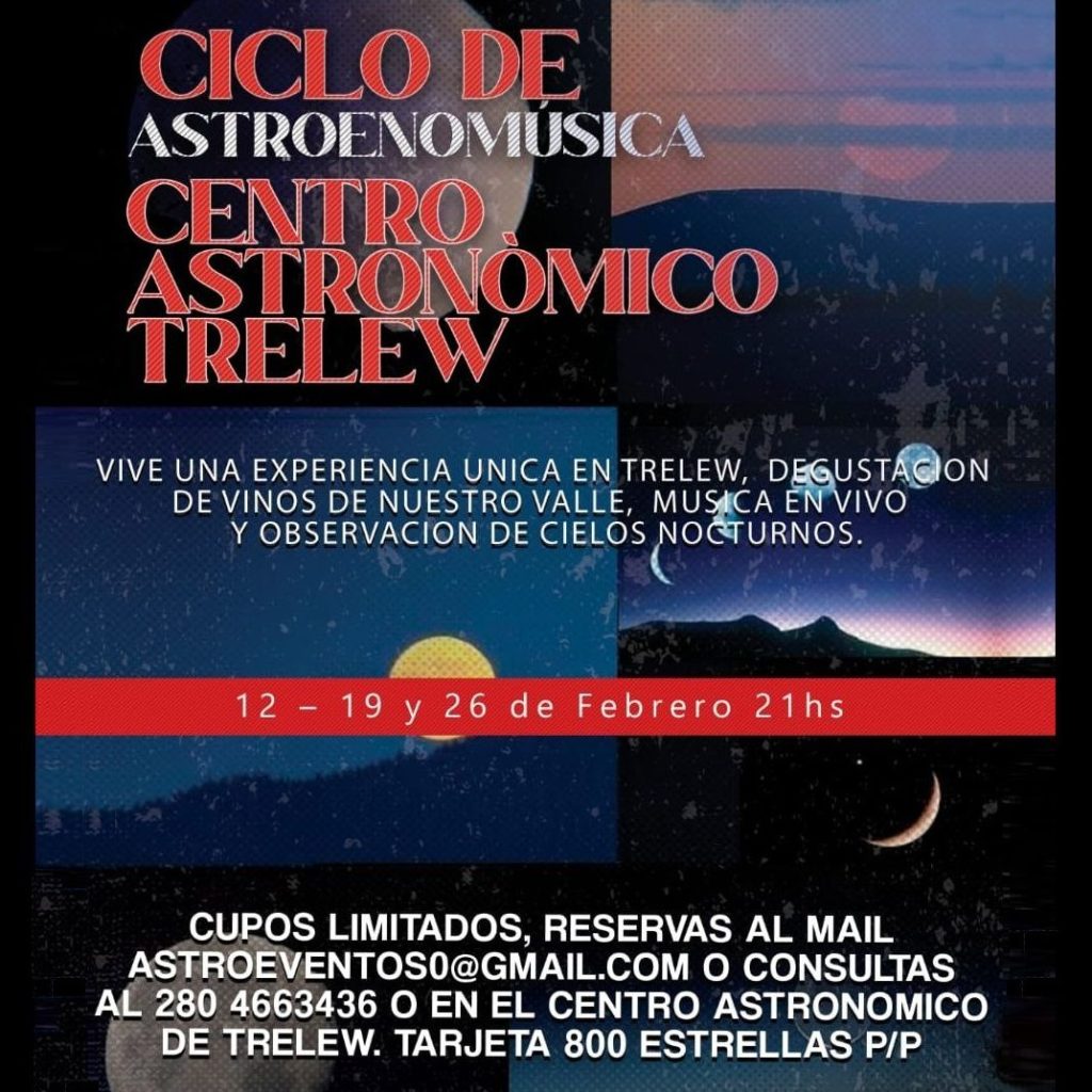 Ciclo De Astronomía Música En Vivo Y Degustación De Vinos En El Centro Astronómico 7583